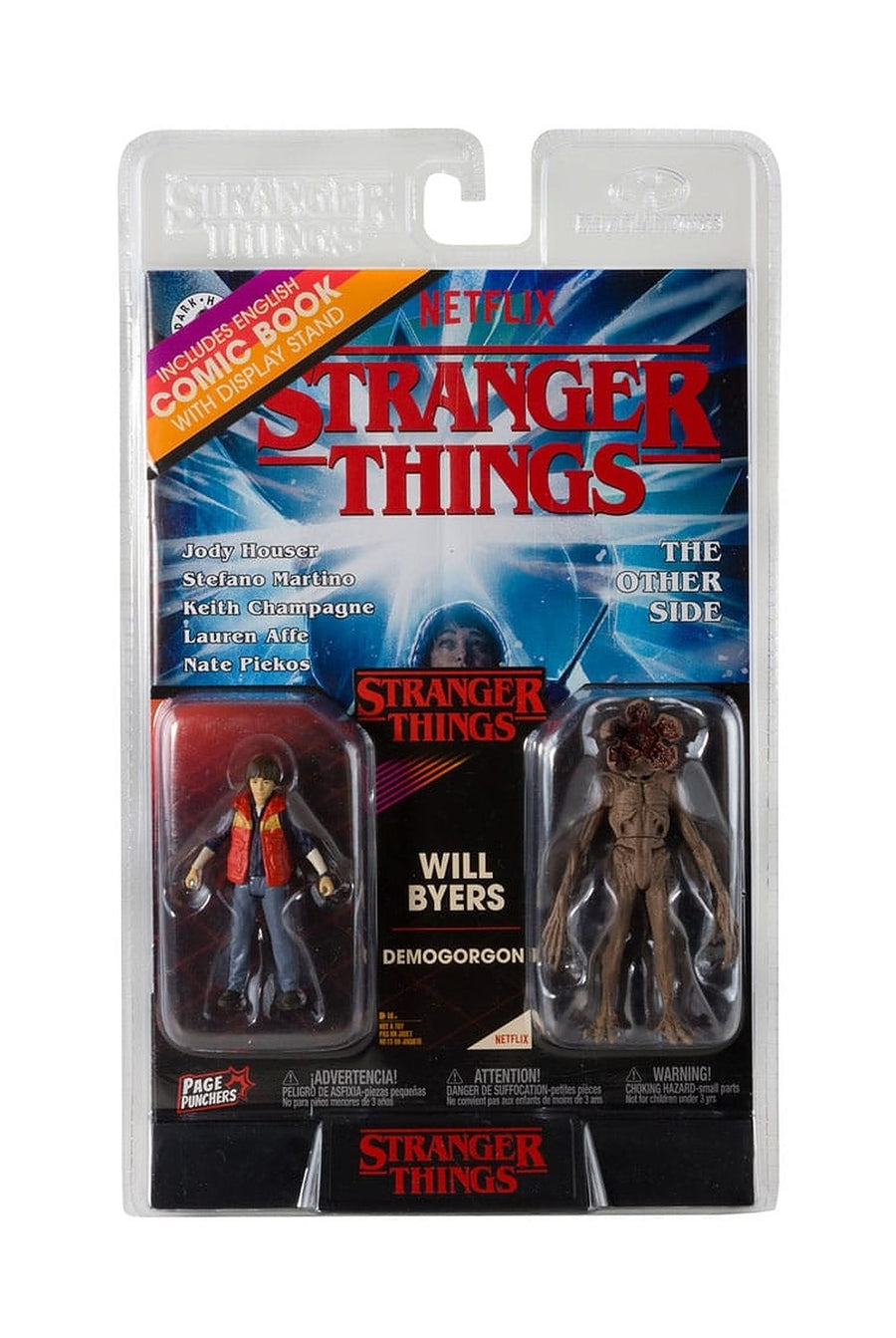 Stranger Things 3" Will & Demogorgon & Comic 