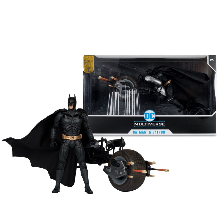 DC Multiverse Batman & Batpod