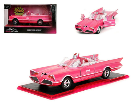 Batman 66 Batmobile Pink 1/24