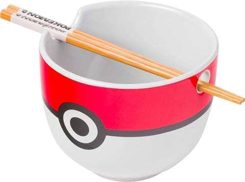 Pokéball Chopsticks Bowl