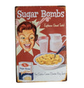 Enseigne De Métal Sugar Bombs