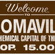 Wooden sign - Tromaville 