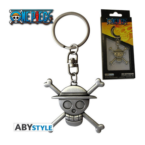 Porte-Clés Aby - Skull Luffy