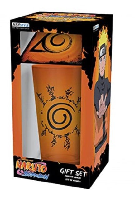 Naruto Verre&Sous-Verre Set