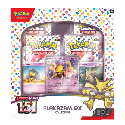 Pokémon 151 Alakazam Ex Box