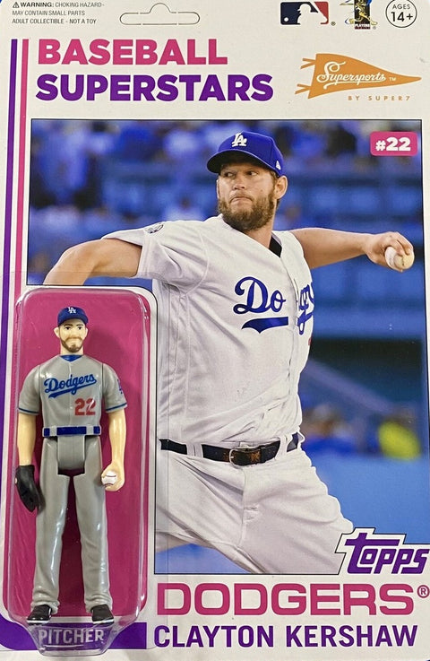 Super 7 Clayton Kershaw #22