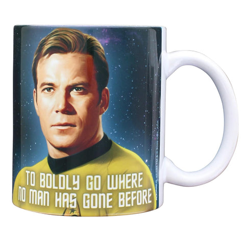 Star Trek Boldly Go Kirk Mug