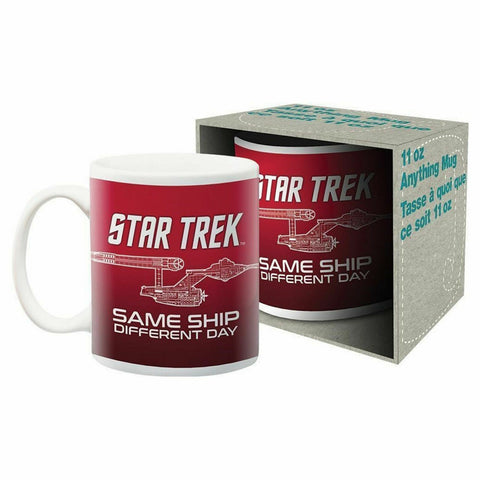 Star Trek Same Ship Different Day Mug
