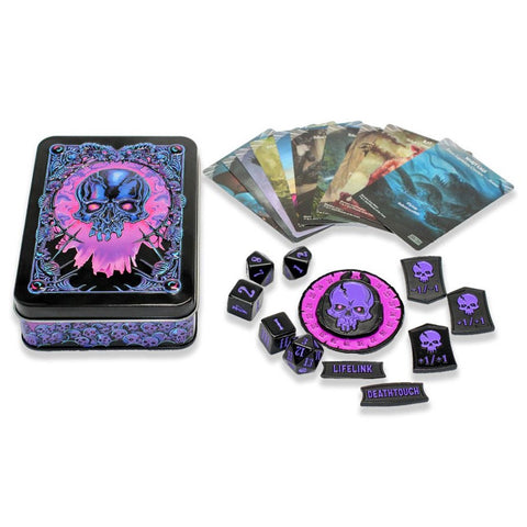 MTG Mana Token Set - Noir