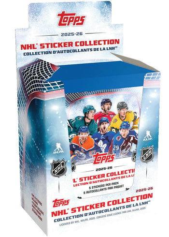 2026 Topps NHL Sticker Boite De 50