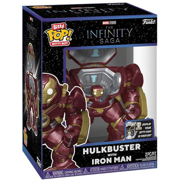 Bitty Pop Hulkbuster With Iron Man