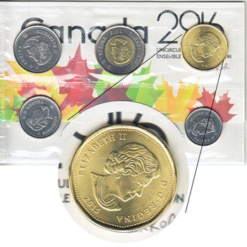 2016 Ens.Hors-Circulation Erreur $ 2015