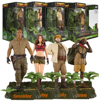 Jumanji Movie Maniacs Set De 4