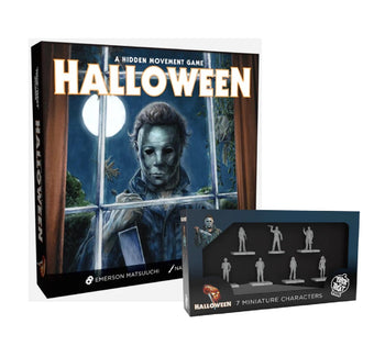 Halloween 1978 The Game + 7 Miniature Characters