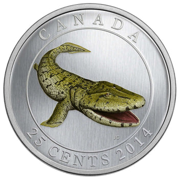2014 25¢ Tiktaalik