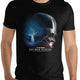 Kenobi Vs Vader Dueling Large T-Shirt