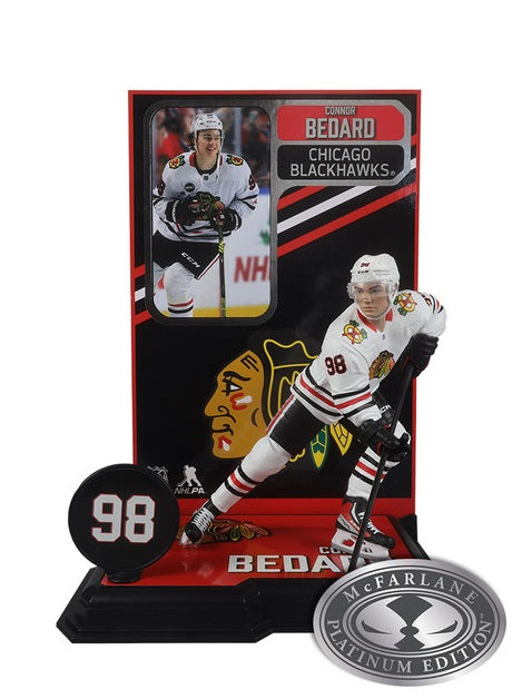 NHL Connor Bedard - Blackhawks Platinum Edition