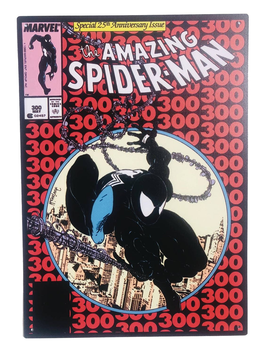 Enseigne Metal Spider-Man 300 16x12"