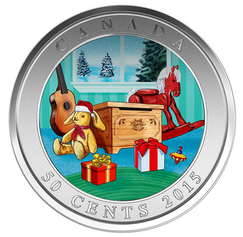 2015 50¢ Coffre À Jouets Des Fêtes