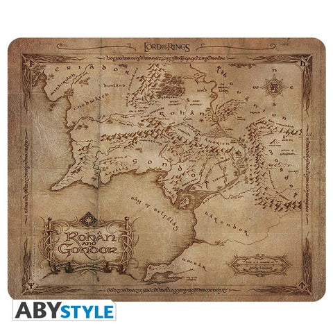 LOTR Map Mouse Pad