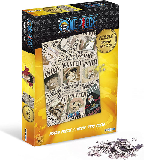 PZ1000 One Piece Wanted Poster