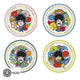 Set Of 4 The Beatles Plates