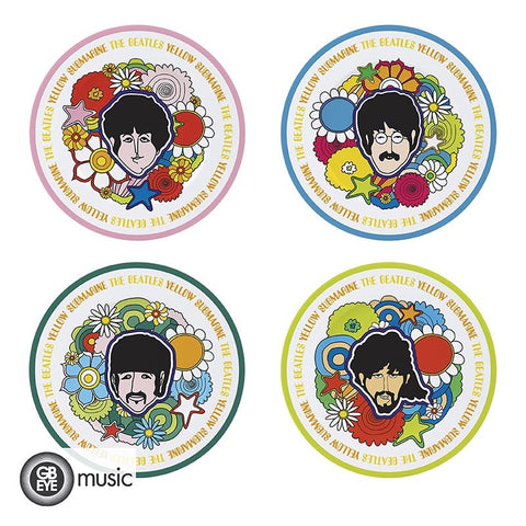 Set De 4 Assiettes The Beatles