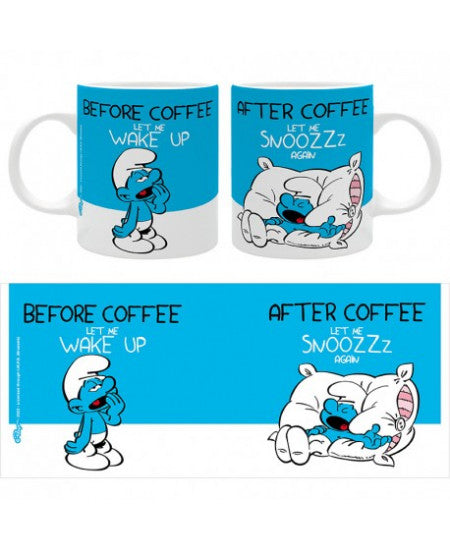 11 Oz Smurfs After Coffee Mug