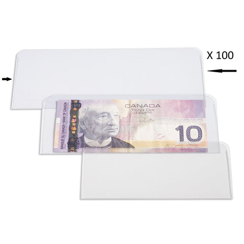 Ticket Pockets - Large Box of 100