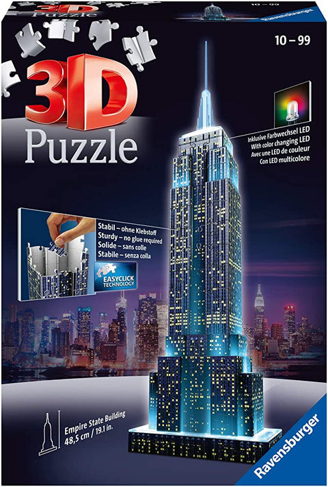 PZ 3D Empire State Building Night