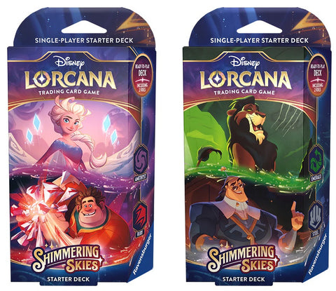 Lorcana Shimmering Skies Starter Deck