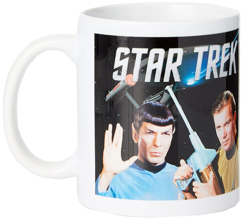 Tasse 11 Oz Star Trek Kirk & Spock