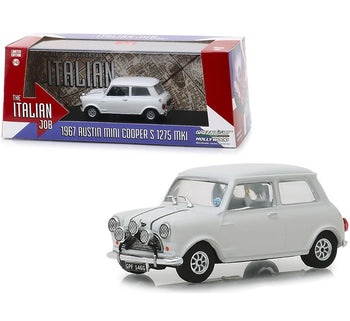 The Italian Job 1967 Austin Mini Blanche 1/43