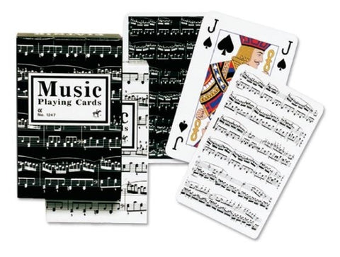 Cartes A Jouer - Note De Musique