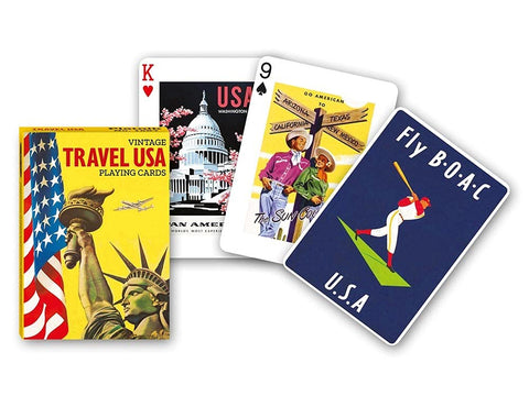 Playing Cards - Travel USA