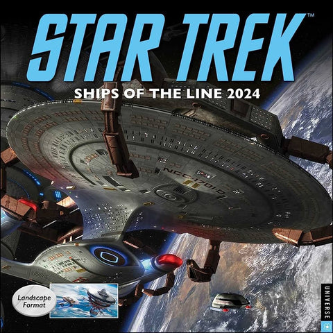 Calendrier 2024 - Star Trek Ships Of The Line