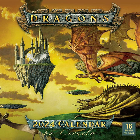 2024 Calendar - Dragons