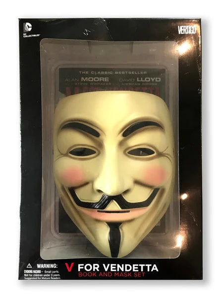 V For Vendetta Ensemble Livre Et Masque