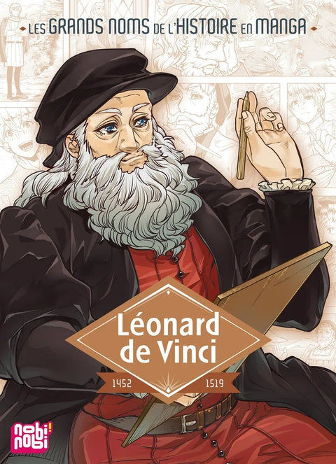 Grands Noms En Manga Léonard De Vinci