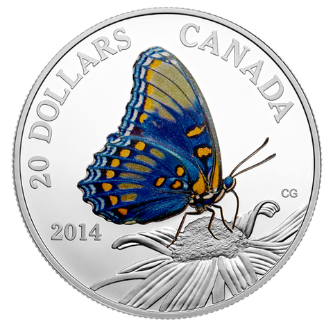2014 20$ Papillon Amiral