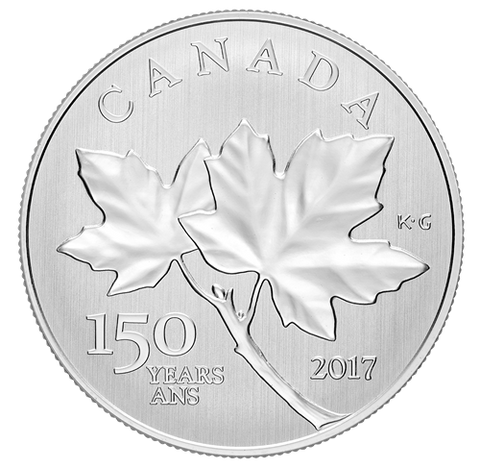 2017 10$ Feuilles D'Érable