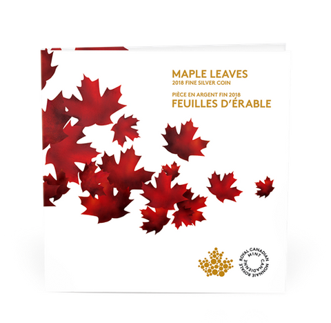 2018 10$ Feuilles D'Érable