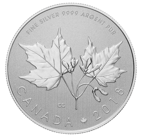 2018 10$ Feuilles D'Érable