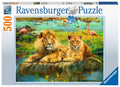 PZ500 Lions Dans La Savane