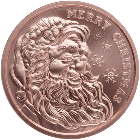 1 Oz En Cuivre-Santa