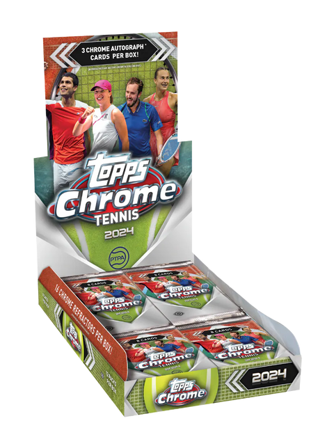 2024 Topps Chrome Tennis Pack