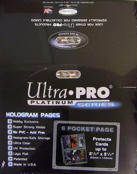 Ultra Pro Boite 6 Pochettes