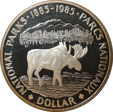 1985 1$ PR 100e Parc Nationaux