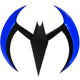 Batman Beyond Batarang Blue