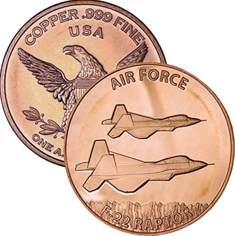 1 Oz Copper-Air Force
